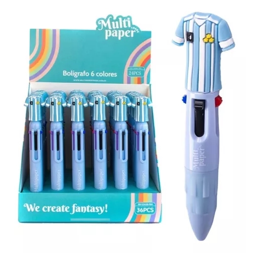 [84566] BOLIGRAFO  BORRABLE MULTIPAPER MINI MULTICOLOR 4 COLORES (23-164-23-167)