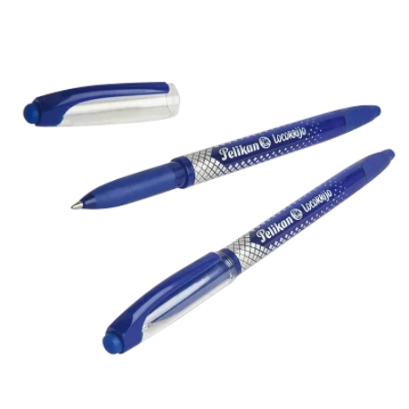 [303859.1] BOLIGRAFO  BORRABLE PELIKAN LOCORRIJO ROLLER CON GOMA AZUL