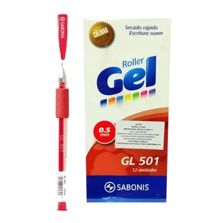 BOLIGRAFO  ROLLER GEL SABONIS (GL-501)