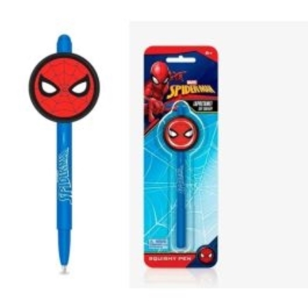 [83232-1] BOLIGRAFO  CRESKO SQUISHY PEN SPIDERMAN AZUL (1890-00)