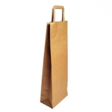 [308367] BOLSA PARA BOTELLA 14X40 CM KRAFT