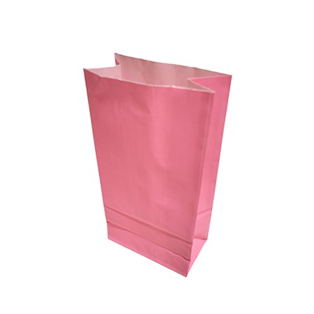 BOLSA BRANDPACK FEST 12,5X7 CM PAPEL COLOR ROSA 10 UNID.