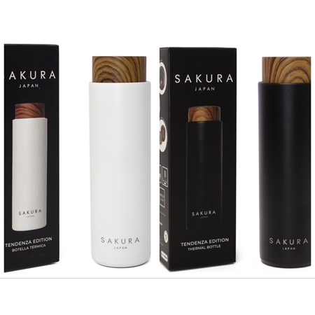 [60.2311053] BOTELLA TERMICA SAKURA TENDENZA ACERO