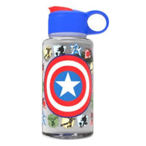 [82042] BOTELLA BELGIOCO FLIP TOP AVENGERS 500 ML PLASTICA