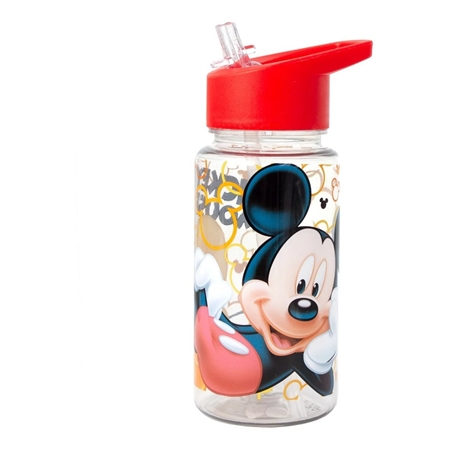 [486161.3] BOTELLA BELGIOCO STRAW TOP MICKEY 500 ML PLASTICA