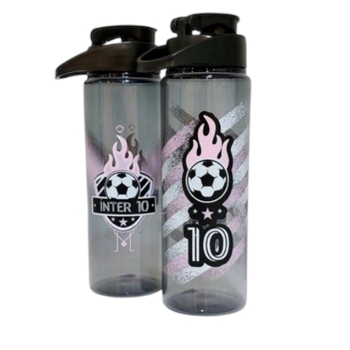 [84350] BOTELLA MIAMI 750 ML PLASTICA NEGRO (6385)