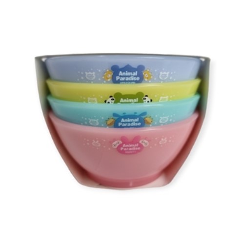 [82910] BOWL PLASTICO SURTIDO 4 UNID. (NS249453)