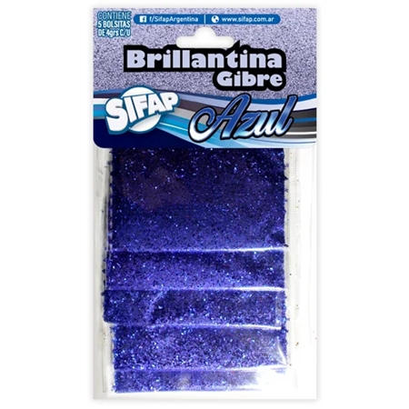 BRILLANTINA GIBRE SIFAP AZUL SOBRE