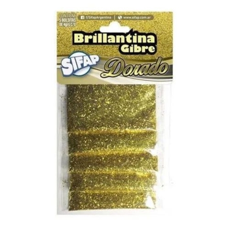 [300010-9] BRILLANTINA GIBRE SIFAP DORADO SOBRE