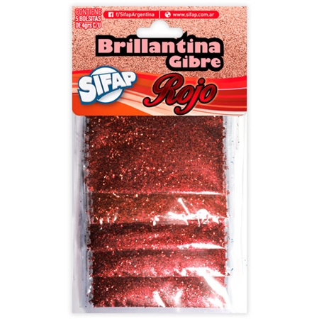 [300010-4] BRILLANTINA GIBRE SIFAP ROJO SOBRE