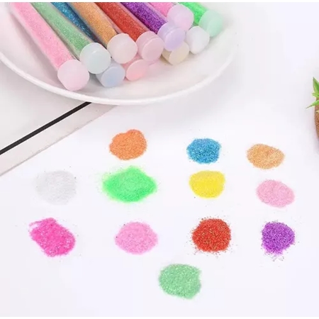 BRILLANTINA GLITTER 7 UNID. TUBO