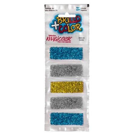 [L52340] BRILLANTINA MAGICOLOR PATRIA 5 UNID. BLISTER