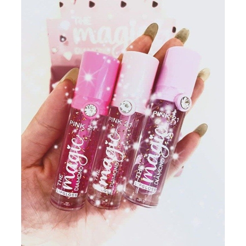 [6952938459730] BRILLO LABIAL PINK21 MAGIC DIAMOND (CS3744)