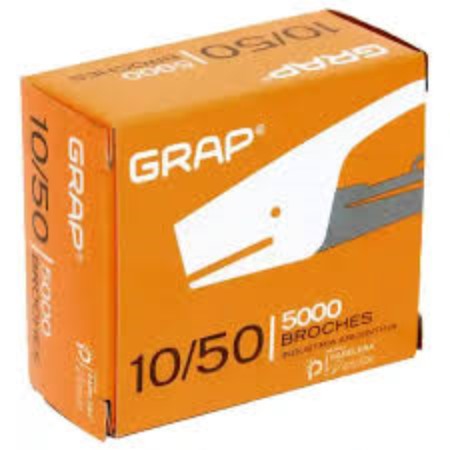 [307420] BROCHES ABROCHADORA GRAP N° 10/50 5000 UNID.