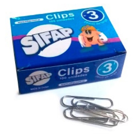 BROCHES CLIPS SIFAP N°3 100 UNID.