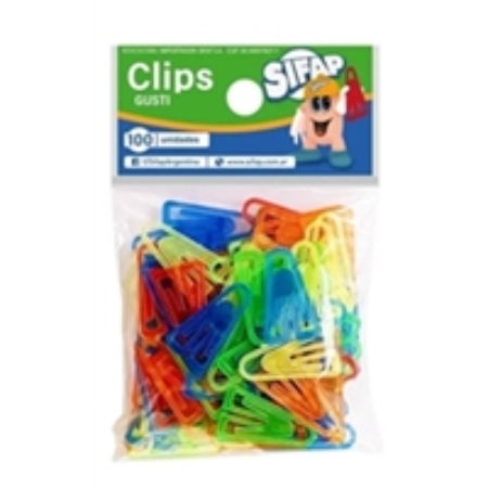[307394] BROCHES CLIPS SIFAP PLASTICO 100 UNID.