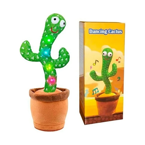 CACTUS BAILARÍN CON MUSICA, REPITE, BAILA