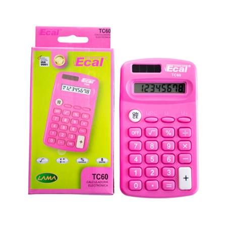 [203000] CALCULADORA DE BOLSILLO LAMA (TC60)