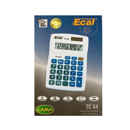 [203006] CALCULADORA LAMA / ECAL (TC64)