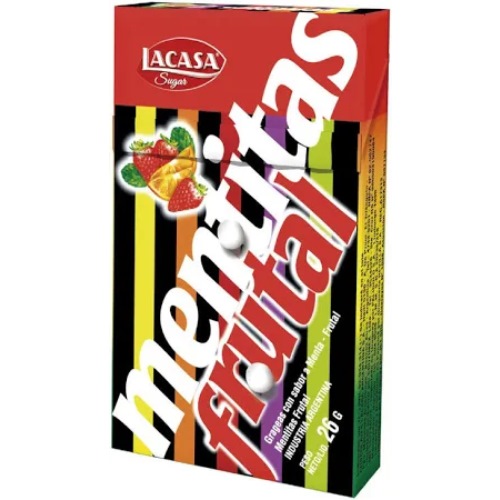 CARAMELOS MENTITAS FRUTAL 26 GR