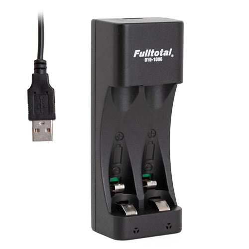 [010-1006] CARGADOR PARA PILAS FULLTOTAL CARGA PILAS AA Y AAA NI.MH, 2 CANALES 150mA