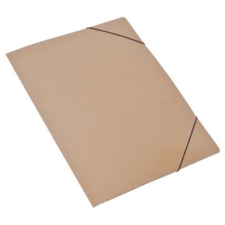 CARPETA 3 SOLAPAS OFICIO CON ELASTICO KRAFT (1900.1.2.150)