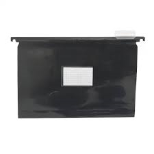 [L75922-3] CARPETA COLGANTE LAMA CON VISOR NEGRA