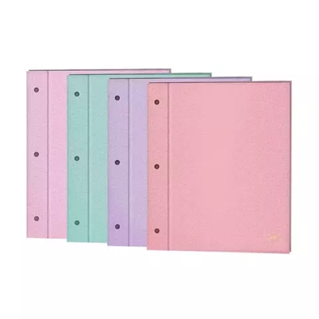 [L65590.3] CARPETA CON CORDON FW N°3 PVC COLOR PASTEL (201180)