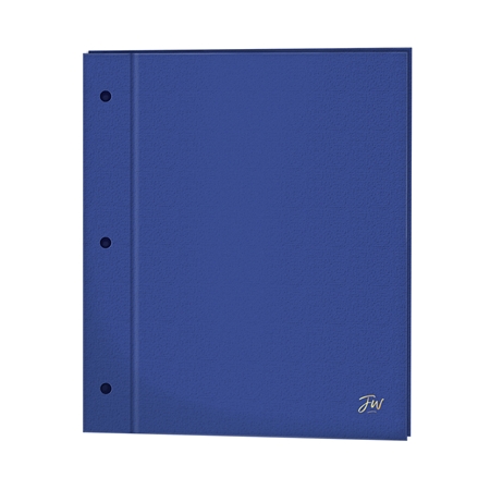 [L65590.2] CARPETA CON CORDON FW N°3 PVC COLOR AZUL (201183)