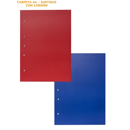 CARPETA CON CORDON PAPERLAND A4 LISA / FANTASIA CARTON