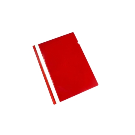 [309531.2] CARPETA TAPA CRISTAL BASE OPACA EQUIPO COMERCIAL A4 ROJO
