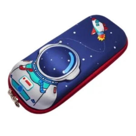 [85203-1] CARTUCHERA UN CIERRE BIG PRESENT RIGIDA TERMOFORMADA (YW-5257)