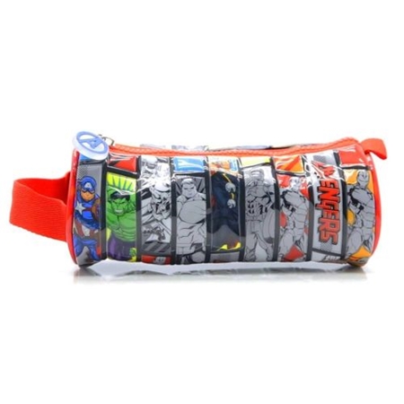 [82224-1] CARTUCHERA UN CIERRE CRESKO AVENGERS TUBO (SP869)
