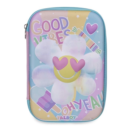 [83641-2] CARTUCHERA  UN PISO TALBOT SMILEY EVA CON RELIEVE (TBT-EVA05 6105)