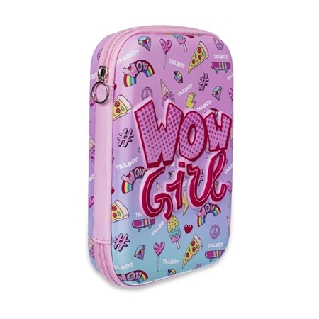 [83641-3] CARTUCHERA  UN PISO TALBOT WOW GIRL EVA CON RELIEVE (TBT-EVA10 6110)