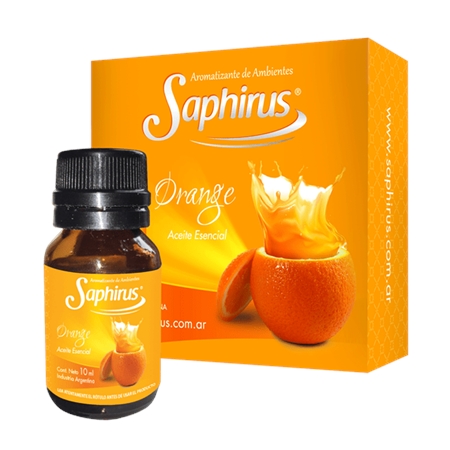 [7798184681933] ACEITE ESENCIAL SAPHIRUS ORANGE 10 ML