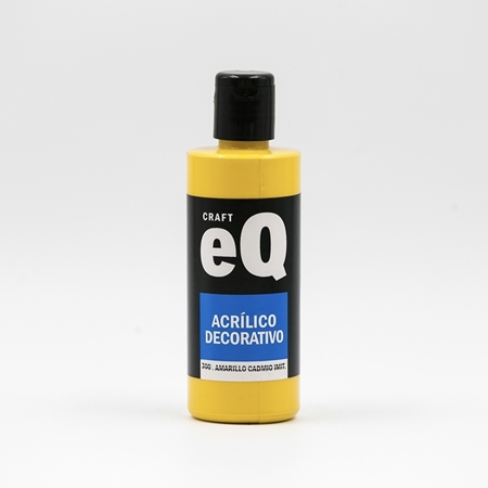 [L73782] ACRILICO DECORATIVO EQ ARTE AMARILLO CADMIO 50 CC (300)