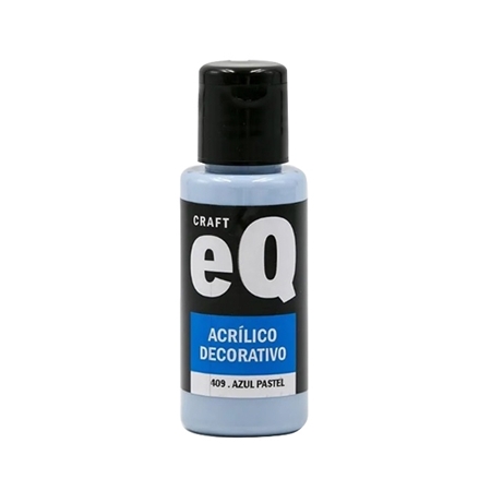 [L73830] ACRILICO DECORATIVO EQ ARTE AZUL PASTEL 50 CC (409)