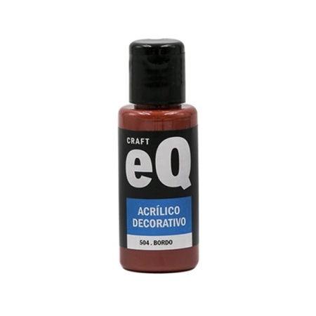 [L73821] ACRILICO DECORATIVO EQ ARTE BORDO 50 CC (504)