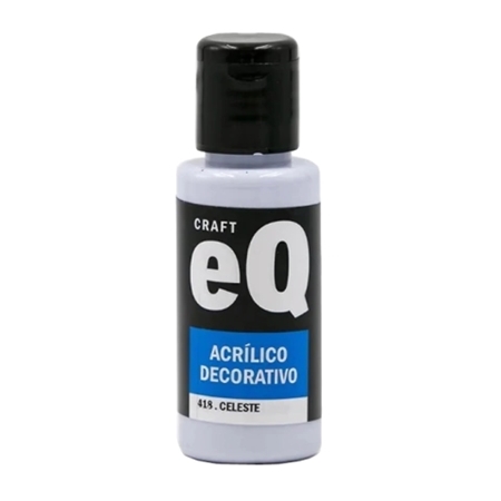 ACRILICO DECORATIVO EQ ARTE CELESTE 50 CC (418)