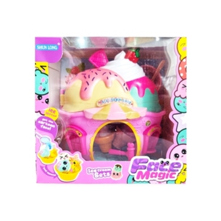 CASITA JUGUETE HELADO CON ACCESORIOS (SD19282) CAJA 25 CM