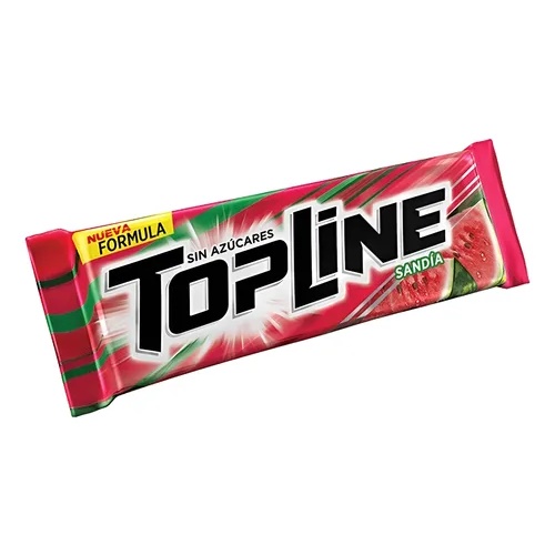 CHICLES TOPLINE SANDIA 4 UNID.