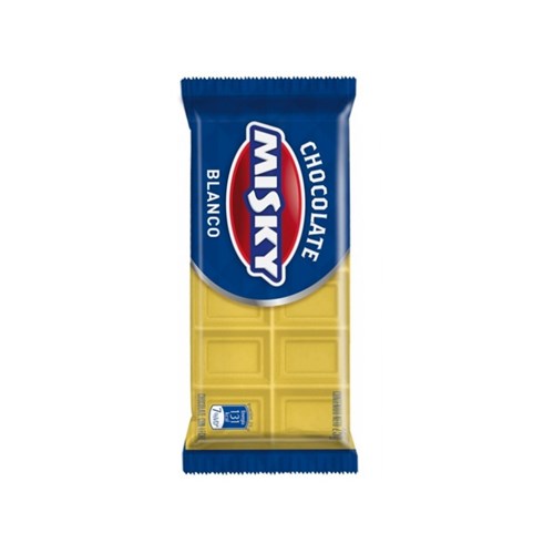 [K194-1] CHOCOLATE MISKY CELOFAN BLANCO 25 GR