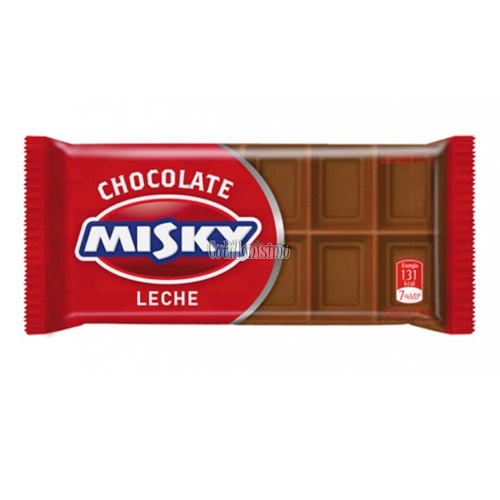 [K194-2] CHOCOLATE MISKY CELOFAN CON LECHE 25 GR