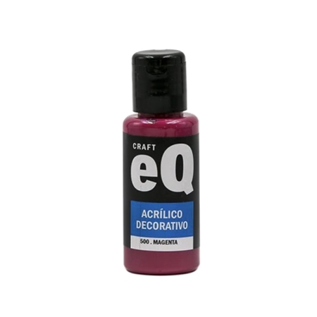 [L73784] ACRILICO DECORATIVO EQ ARTE MAGENTA 50 CC (500)