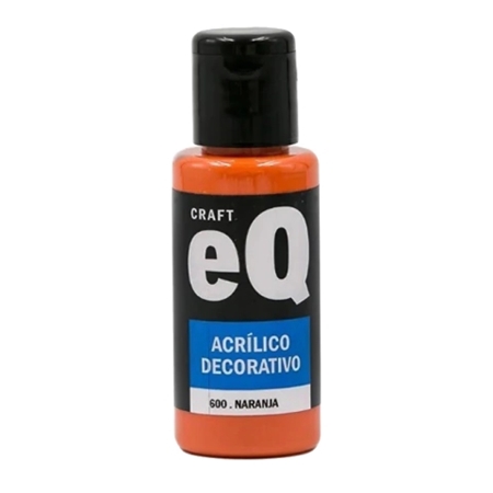 [L73810] ACRILICO DECORATIVO EQ ARTE NARANJA 50 CC (600)