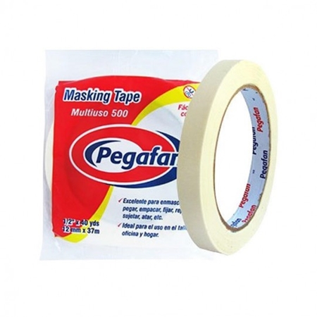 [304310] CINTA DE ENMASCARAR PEGAFAN 12MM PAPEL 45 M