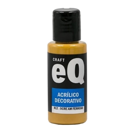 [L73814] ACRILICO DECORATIVO EQ ARTE OCRE AMARILLO FERROSO 50 CC (812)