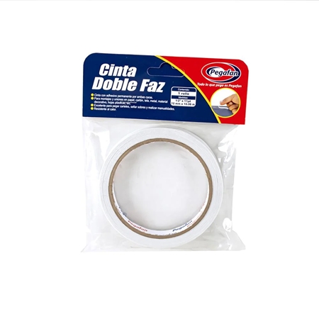 [304324] CINTA DOBLE FAZ ADHESIVA PEGAFAN 18MM 10 M