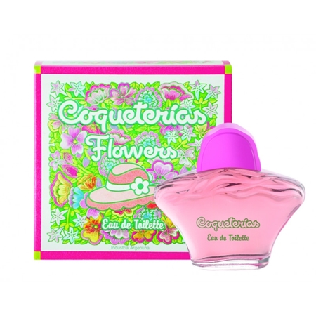 [7791600047115] COLONIA COQUETERIAS FLOWERS 80 ML